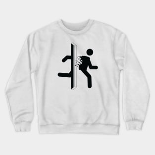 Loki – Portal Icon (black) Crewneck Sweatshirt